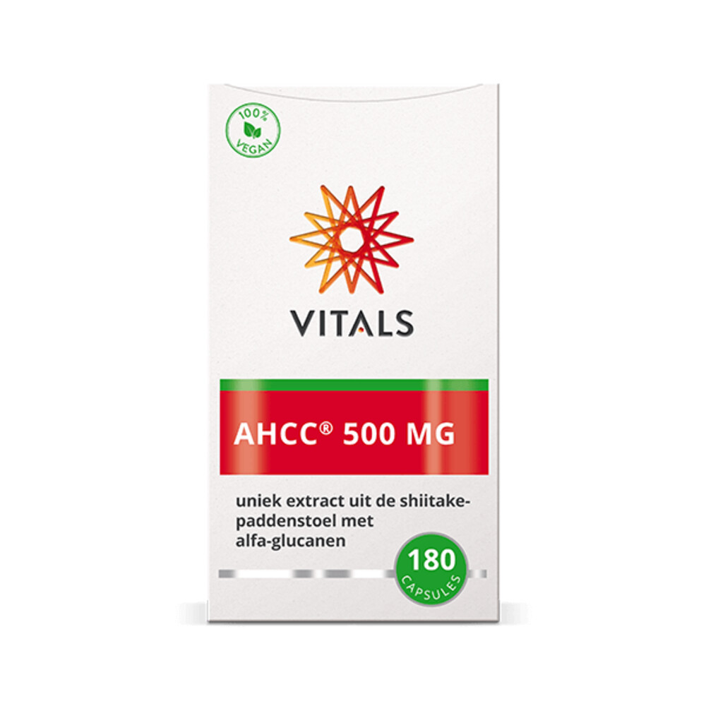 Vitals AHCC 500mg180 capsules