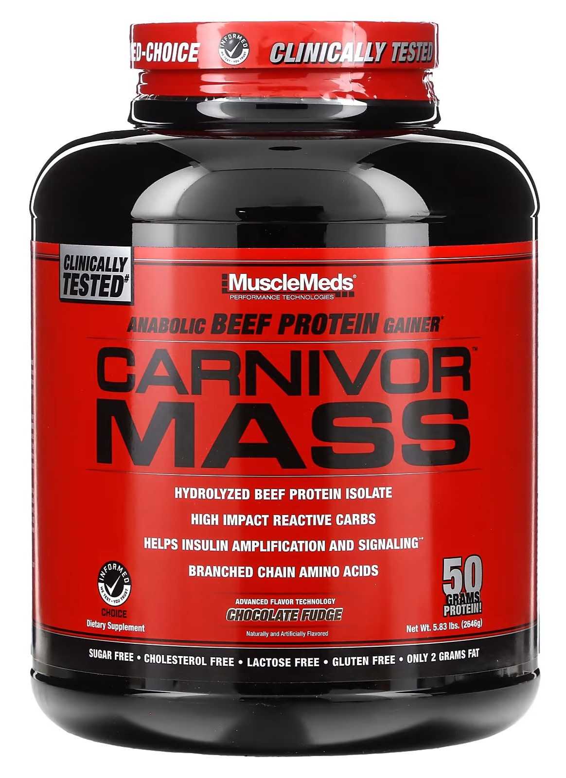MuscleMeds Carnivor Mass 2,5 kg
