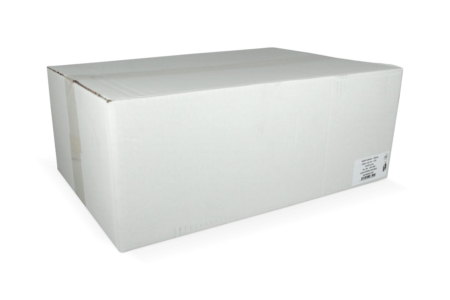 Vuilniszakken 120L 15 rollen 20 zakken (blauw)