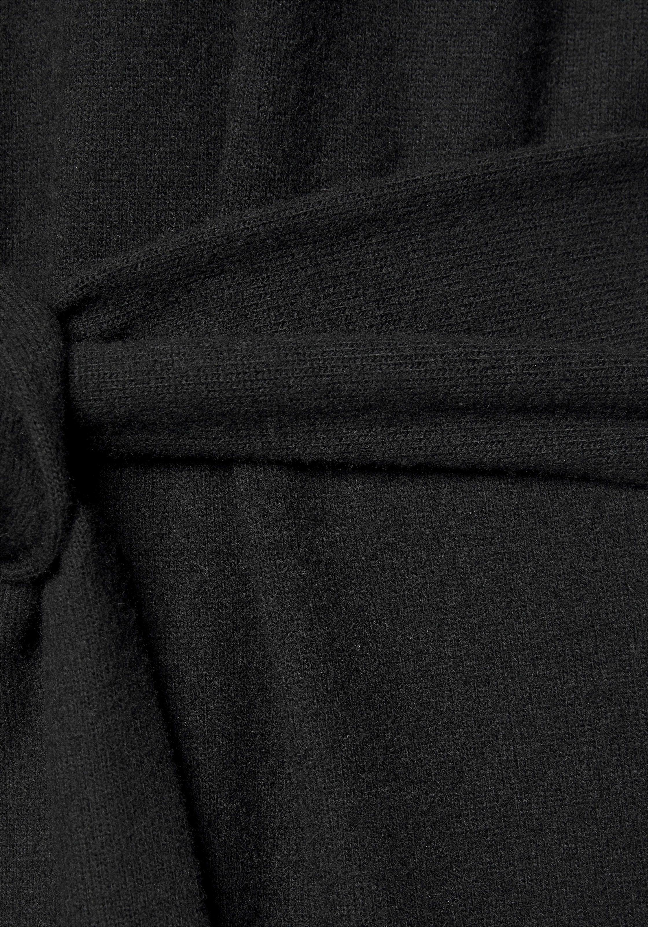 LASCANA Strickkleid Loungekleid mit Taillengürtel, Loungewear