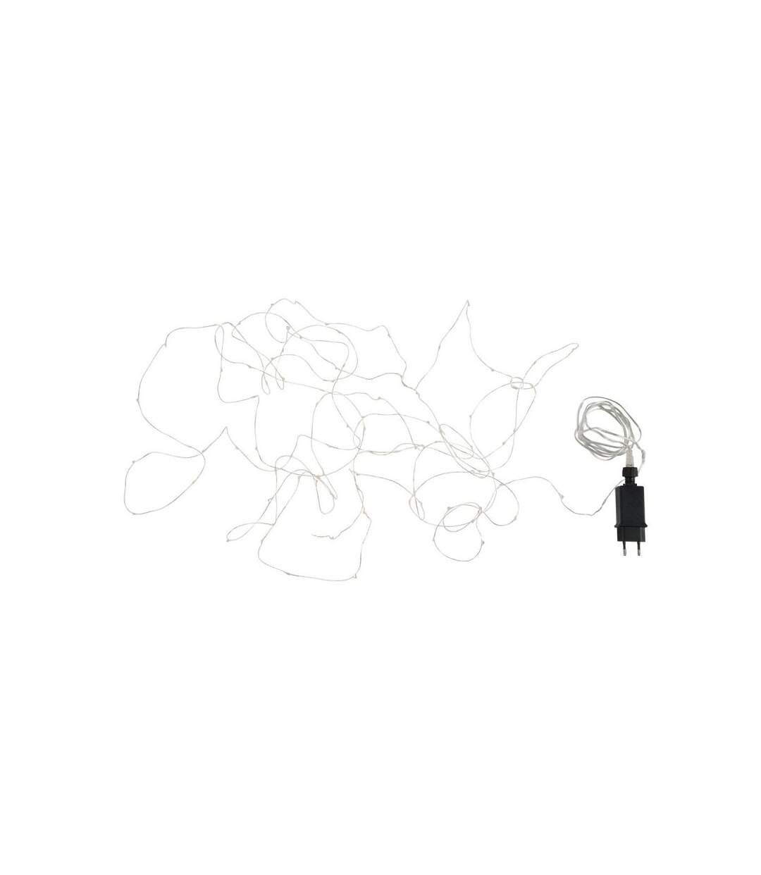 Paris Prix - Guirlande Lumineuse Led 90 Leds 9m Argent