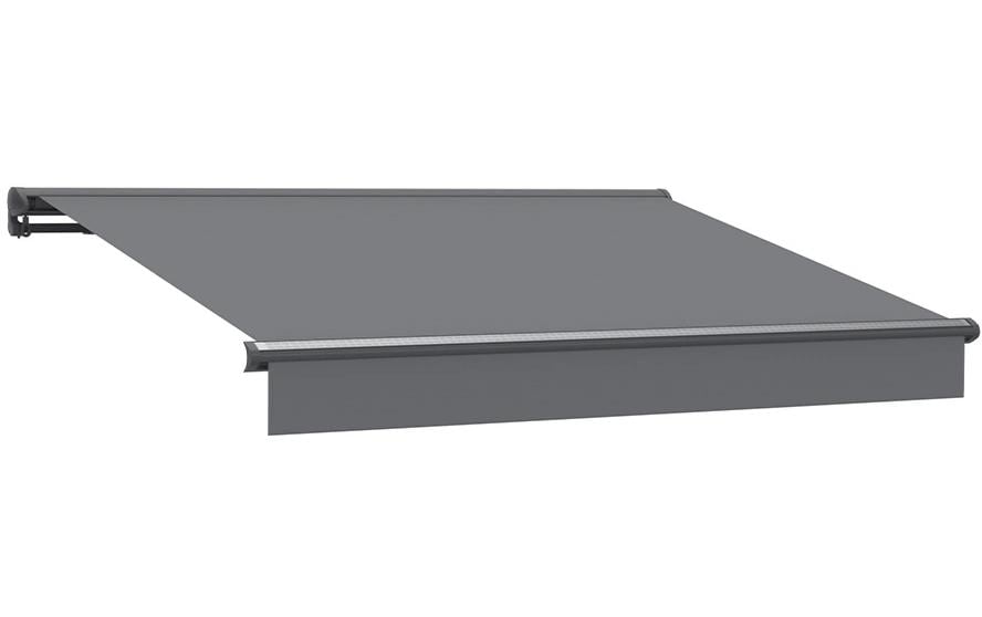 Markise mit Solar 395 x 300 cm<br>Halbkasettenmarkise