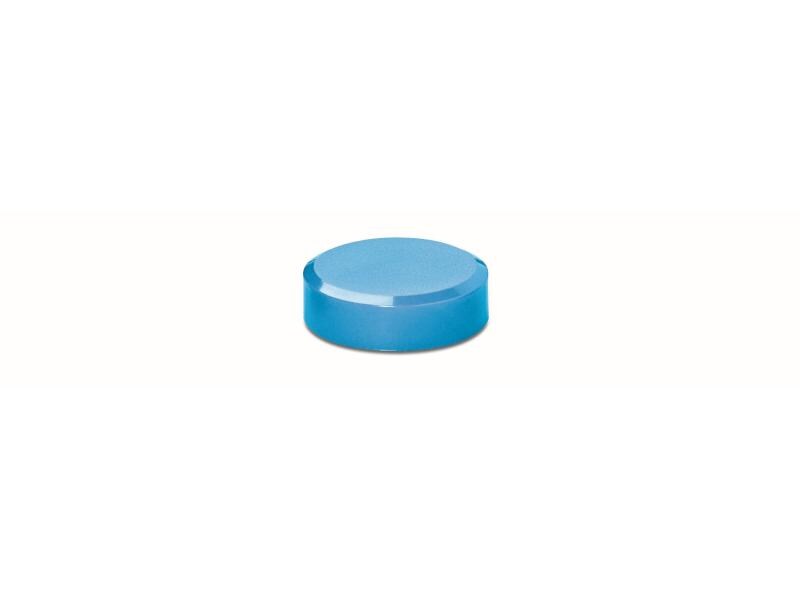 Maul Haftmagnet MAULpro 20 x Ø 30 mm Hellblau, 20 Stück Kraftmagnet