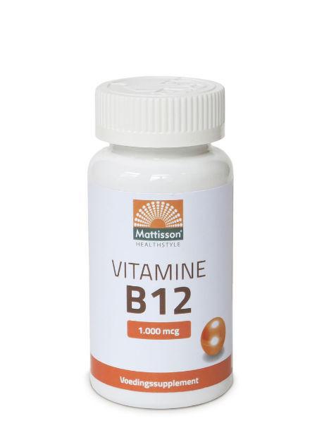 Mattisson Vitamine B12 1000 mcg 60tab