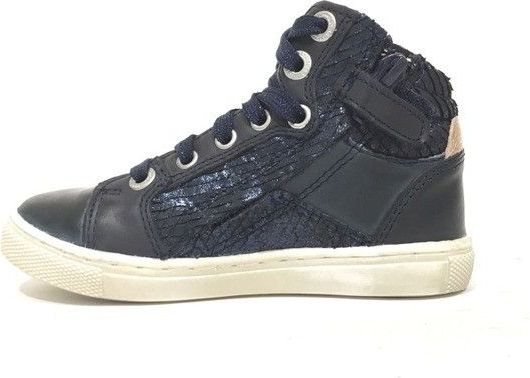 Twins - Veterboot - Zwart - Leer