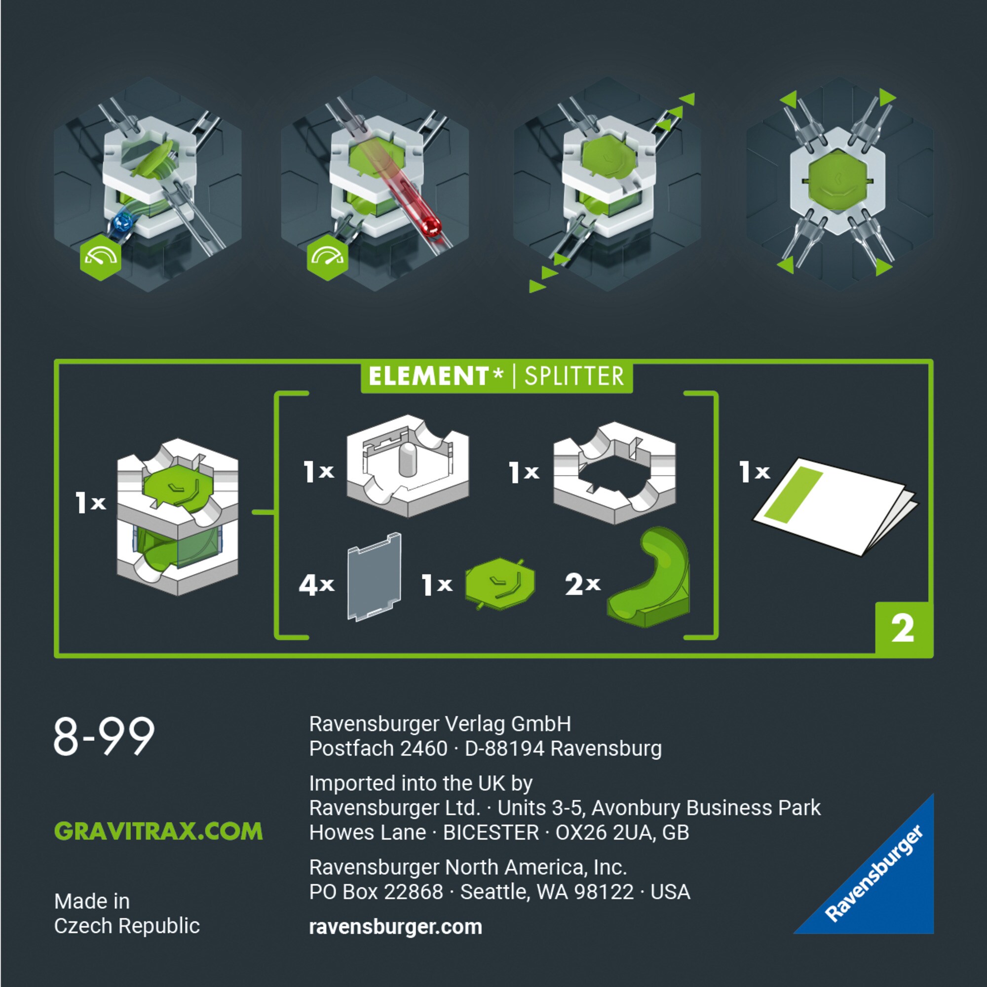 Ravensburger Bahn GraviTrax PRO Element Splitter