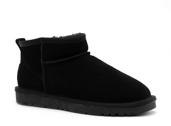 Kelara boots bottine plates femme k21213 noir