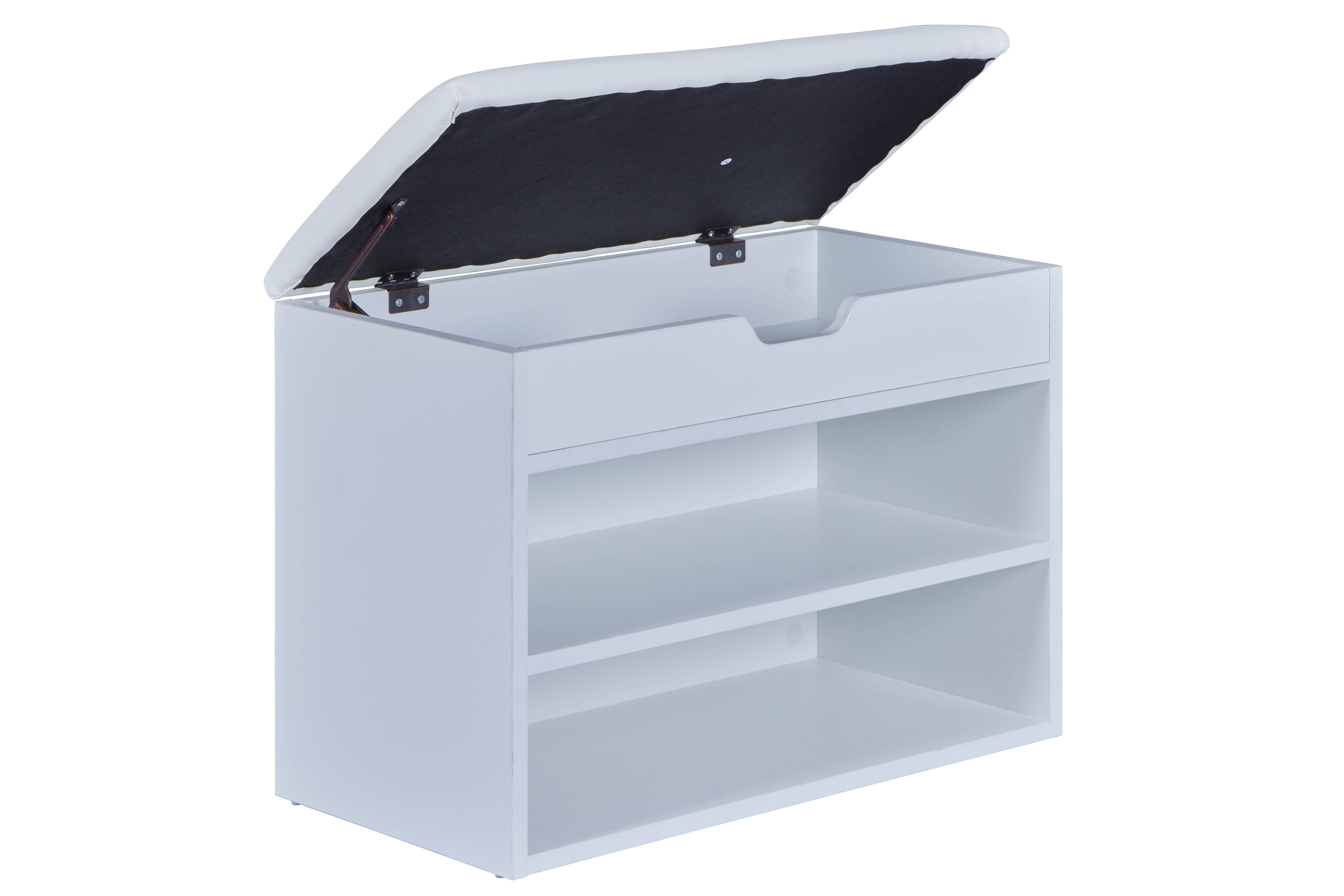 Inter Link Schuhregal/Schuhbank Scilla - Weiss