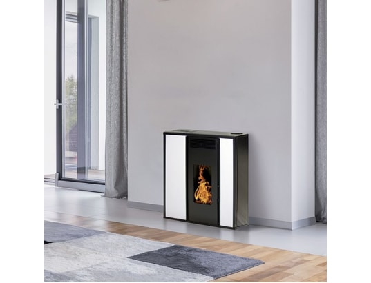INTERSTOVES - Poêle à granulés Poêle à granules tessa 10kw etanche - noir
