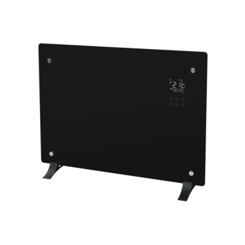 Eurom Alutherm Verre 1000 Watt Zwart met Wifi