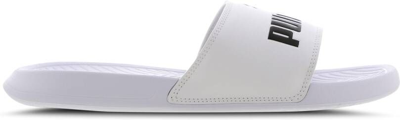 Puma Pop Cat Slippers en Sandalen White Synthetisch Foot Locker