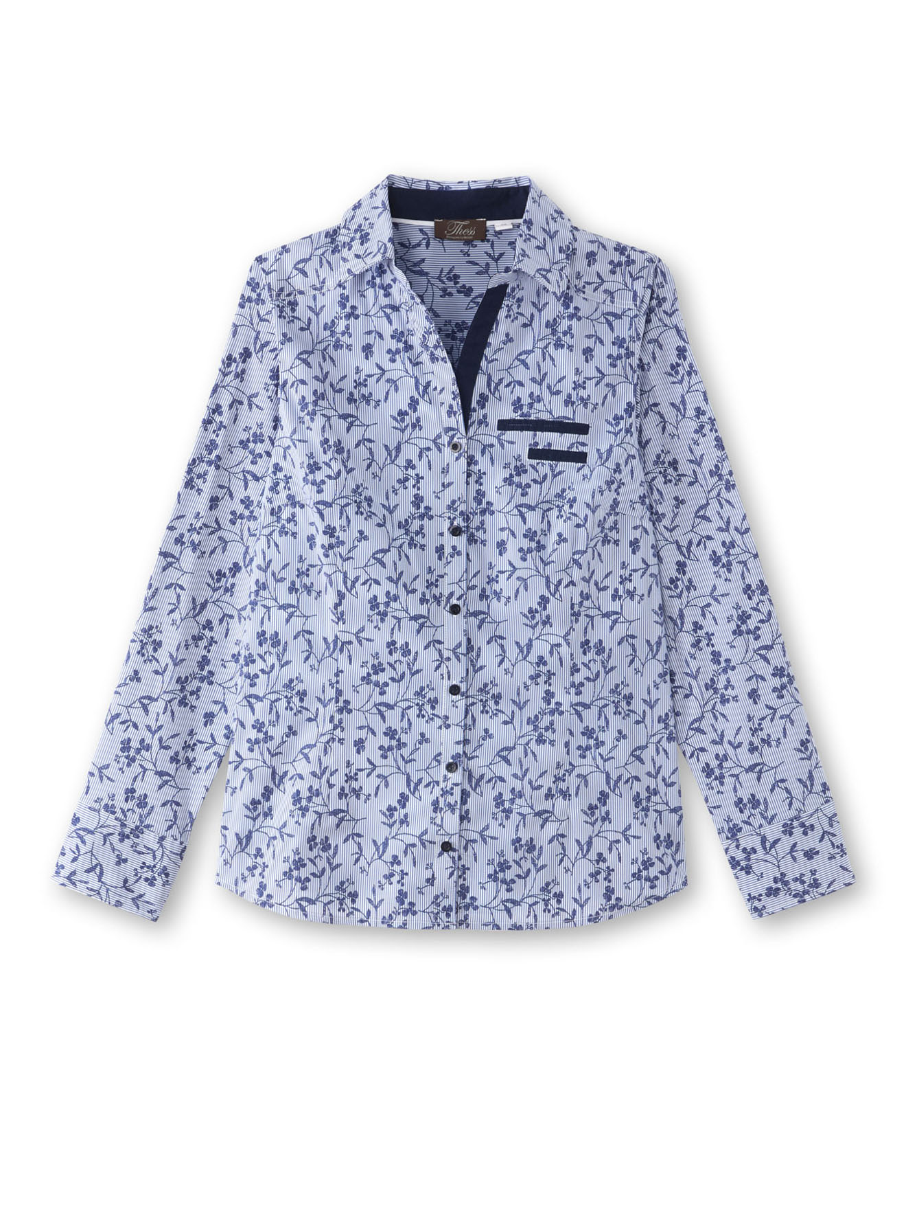 Chemisier pur coton poitrine standard