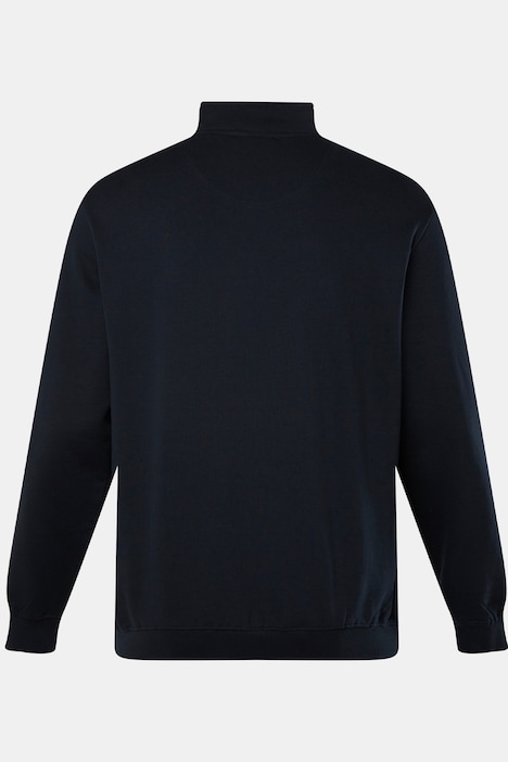 Boston Park Sweatshirt, breiter Streifen, Stehkragen, bis 84/86