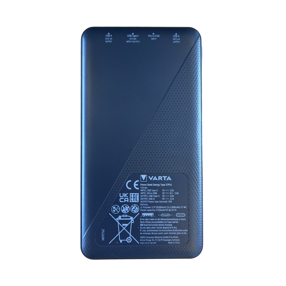 Varta Power Bank Energy 5000 mAh