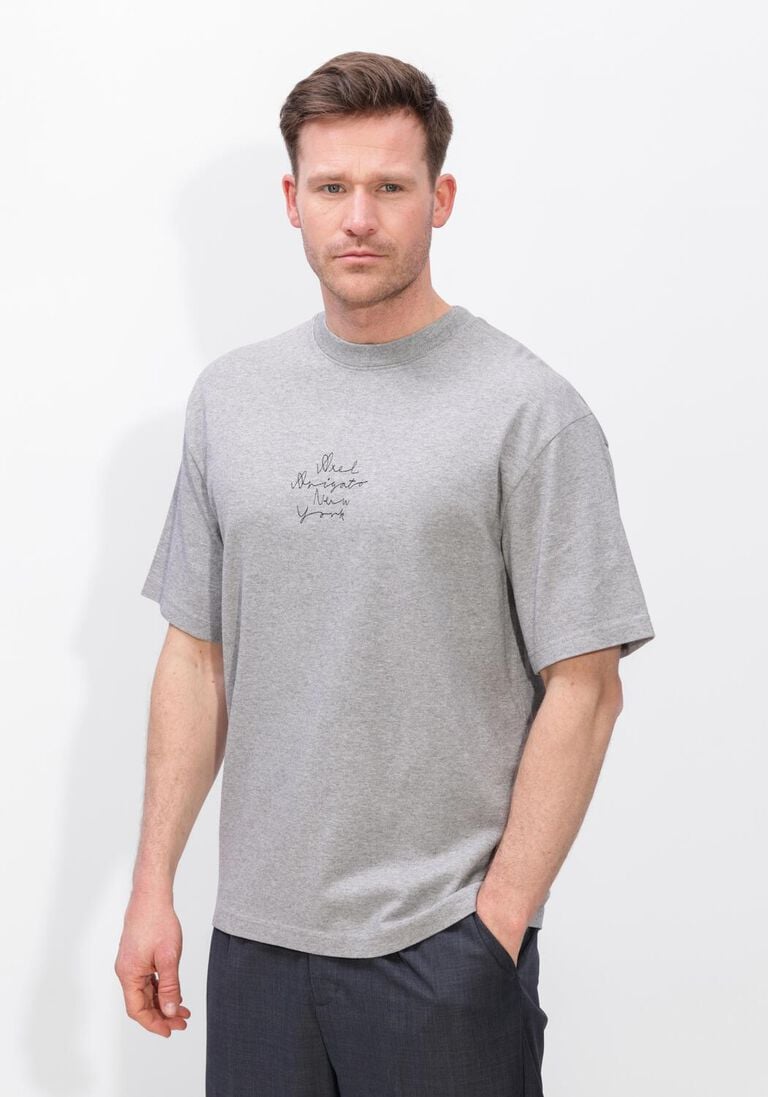 grijze axel arigato t-shirt new york city t-shirt