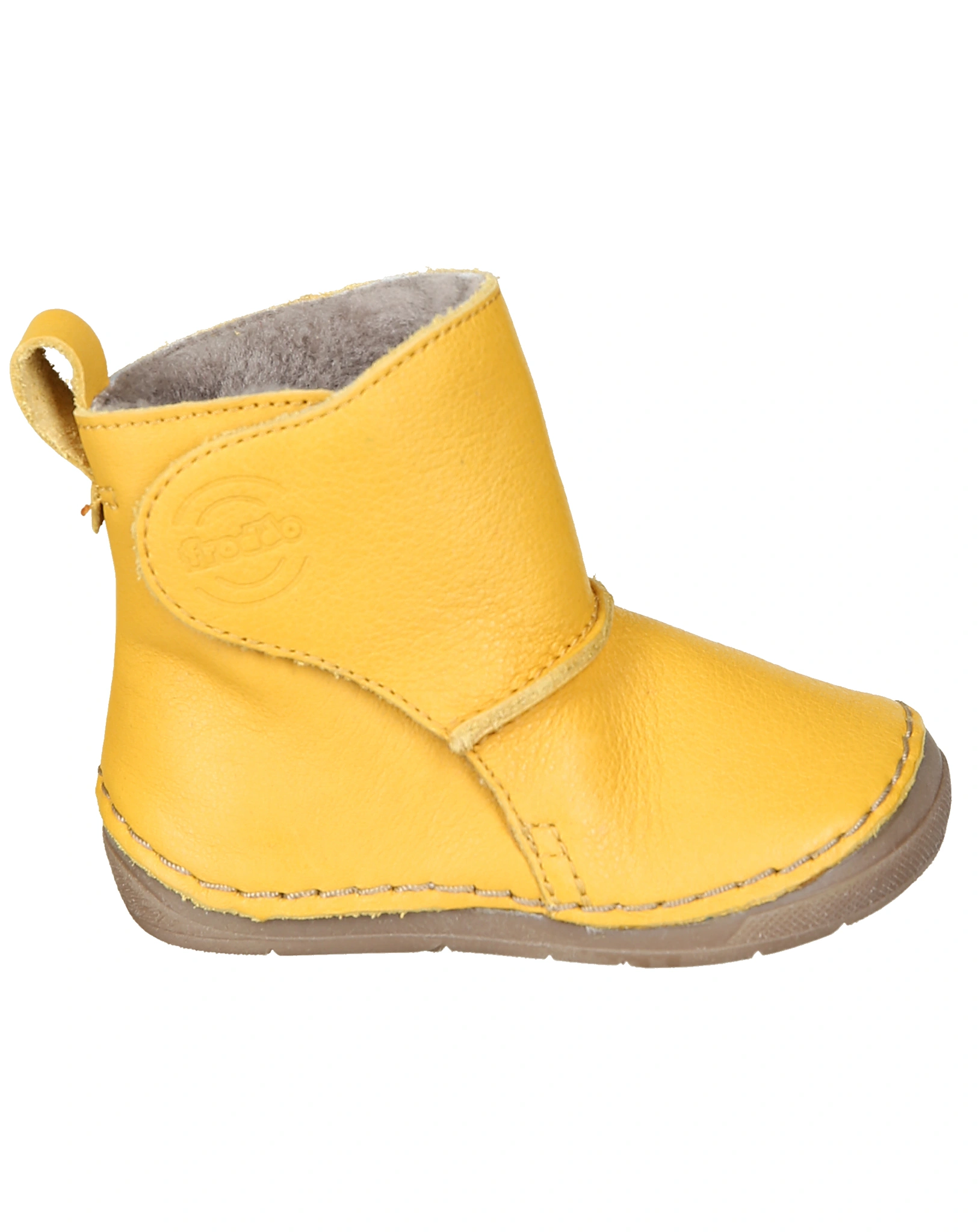 Klettbooties PAIX gefüttert in dark yellow