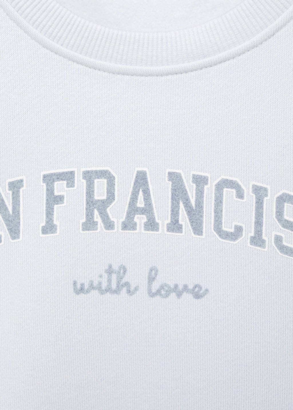 Mango Kids sweatjurk lichtblauw