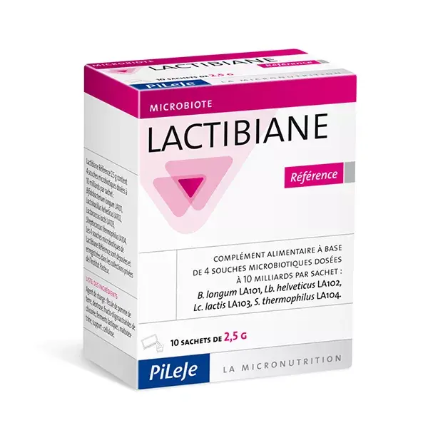 Pileje Lactibiane Reference 10 sachês de 2,5g