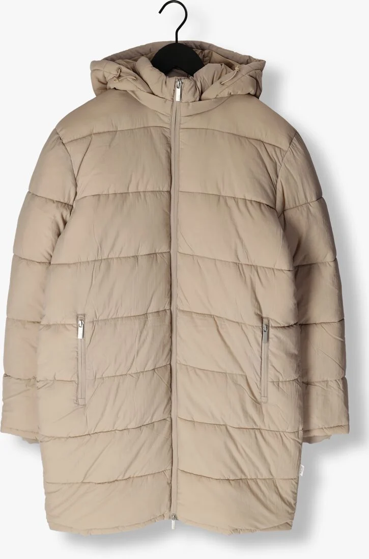 SELECTED HOMME gebroken wit selected homme gewatteerde jas slhcooper puffer coat w noos