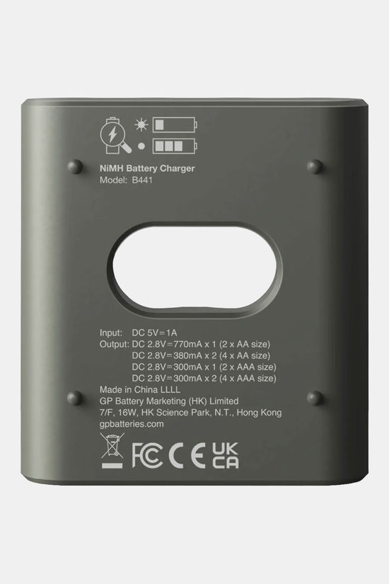 GP Batteries GP Batteries USB batterijlader GP B441 4 x RECYKO AAA 850 mAh
