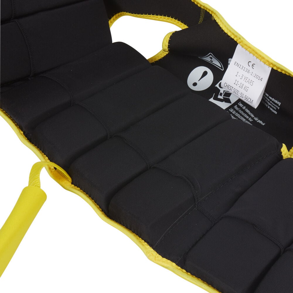 Gilet de natation pour enfant jaune