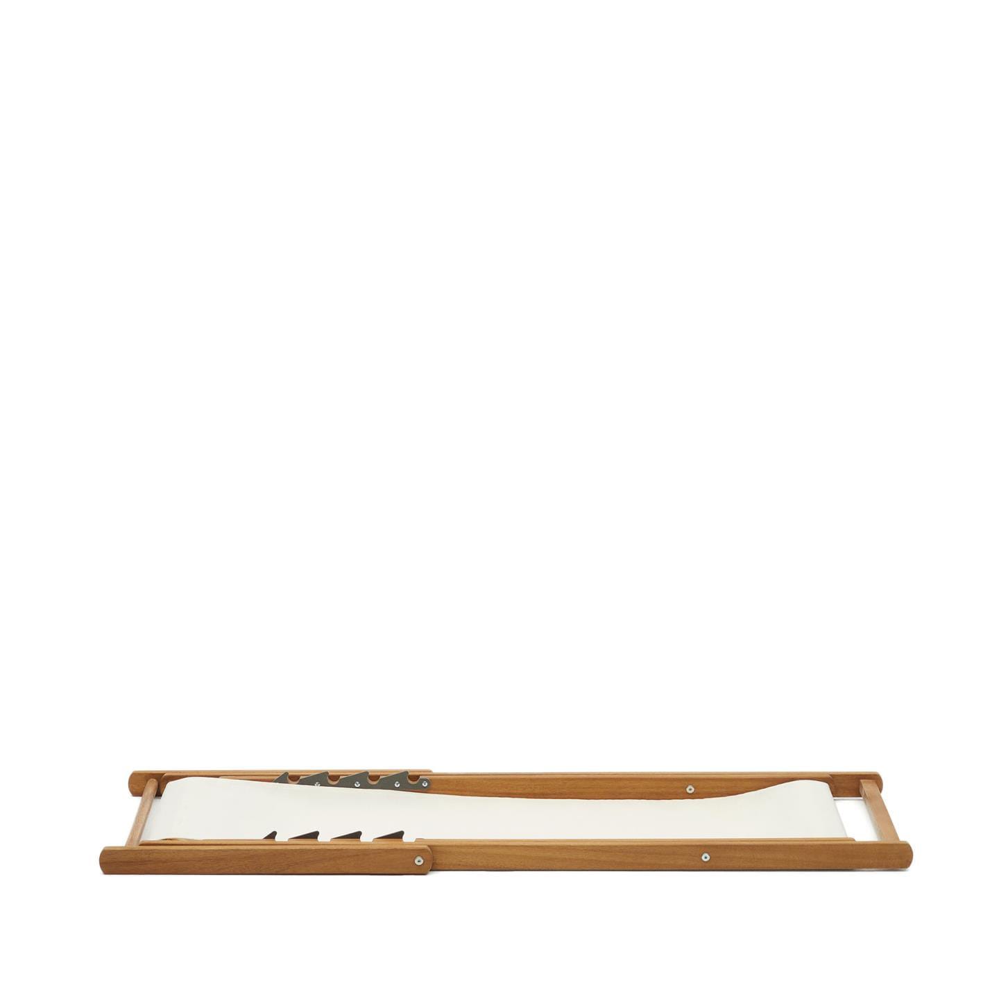 Kave Home Garten Liegestuhl ADREDNA naturfarbig /beige