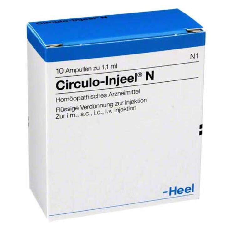 Circulo Injeel N Ampullen, 10 St