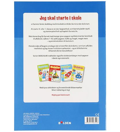 Forlaget Bolden Buch - Jeg Skal Starte I Skole - Dänisch