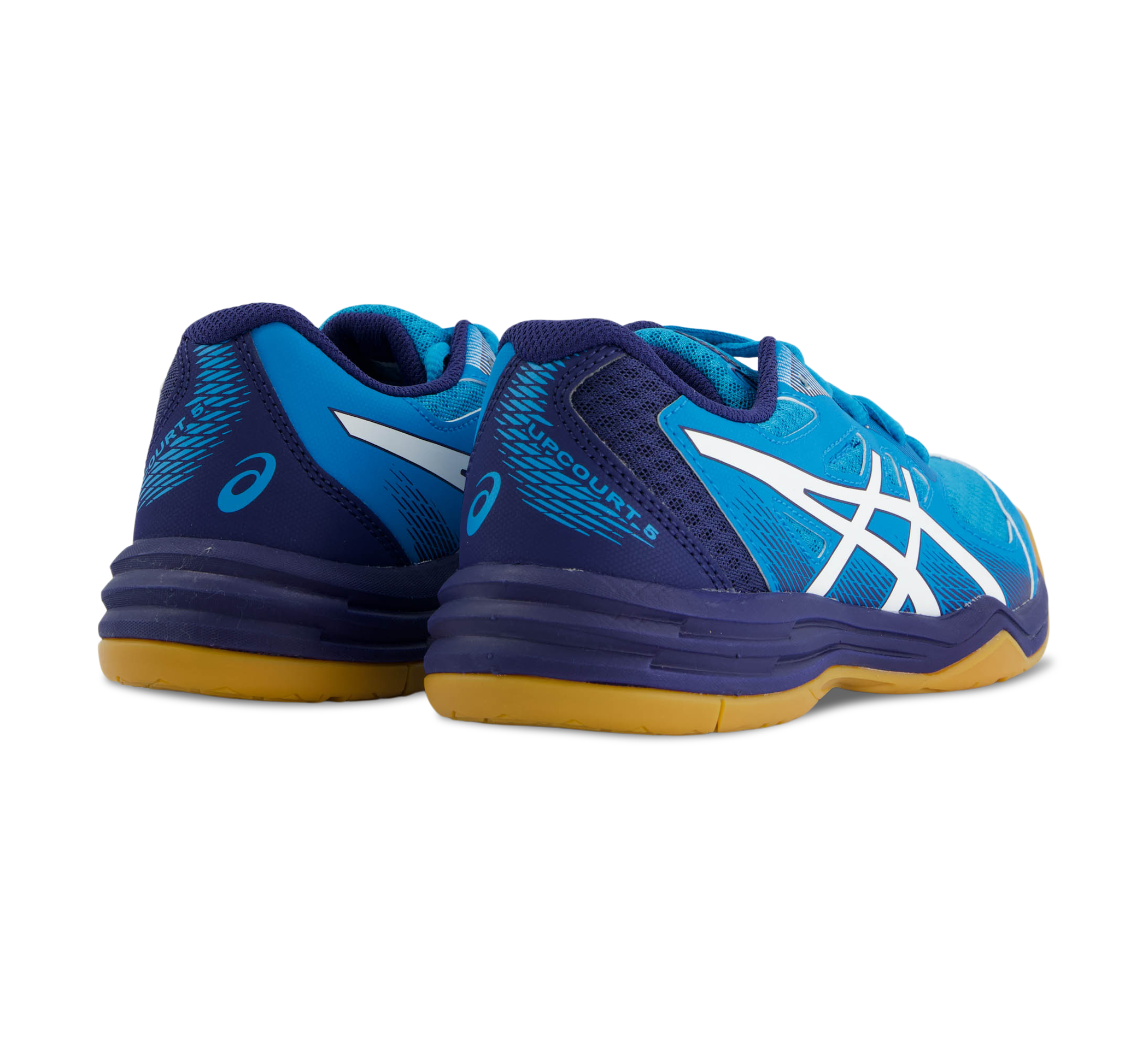 Asics Upcourt 5 Gs - Hallenturnschuhe blau