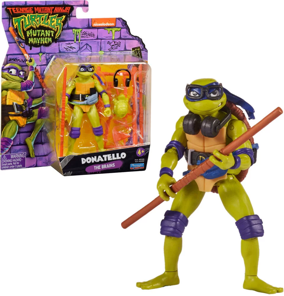 TORTUES NINJA - DONATELLO - FIGURINE ARTICULEE 12 CM