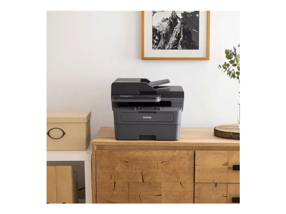 Brother MFC-L2860DWE - Multifunktionsprinter - S/H - laser - A4/Legal (medie) - op til 34 spm (kopiering) - op til 34 spm (udskriver) - 250 ark - 33.6 Kbps - USB 2.0, LAN, Wi-Fi(n)