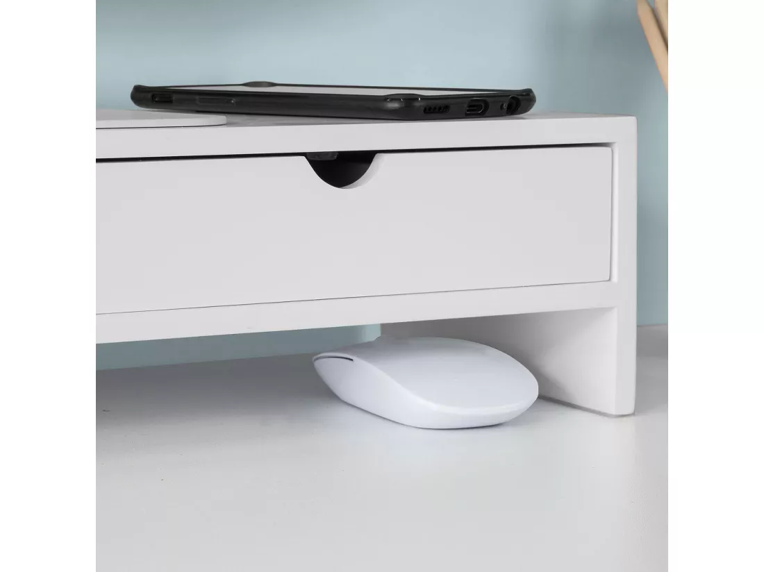 Réhausseur d'écran Support de Moniteur écran Ergonomique Support, BBF02-W