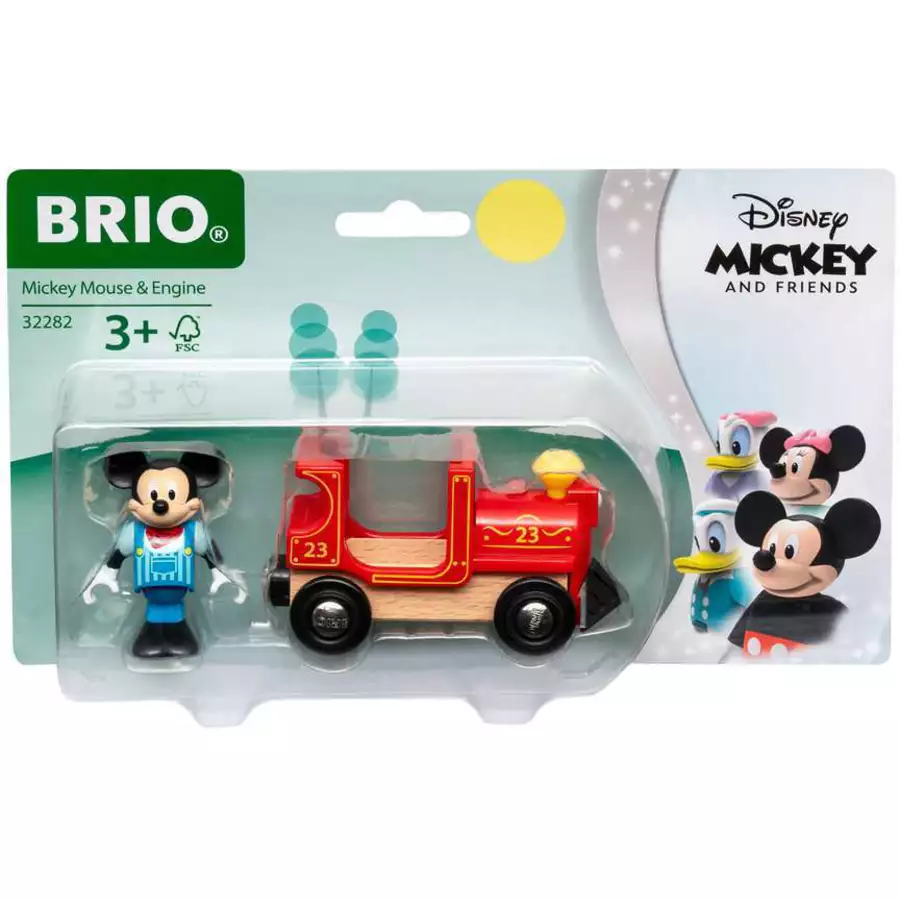 Brio BRIO Micky Maus Lokomotive bunt