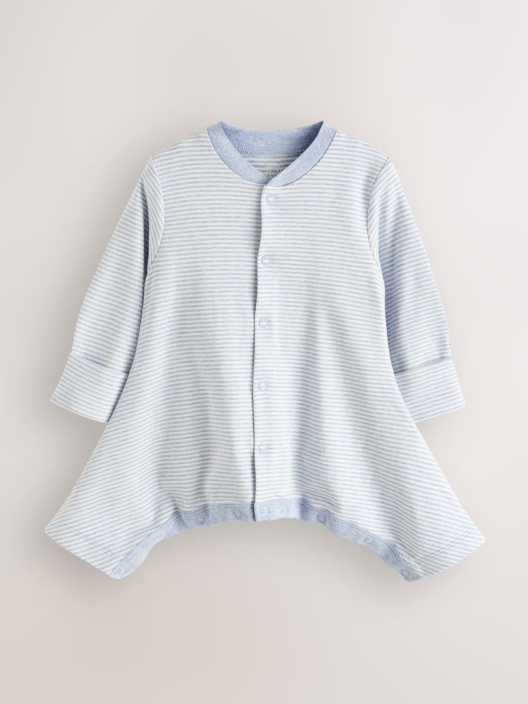 Blauw - 3 babypyjama's voor heupdysplasie (0-3jr)