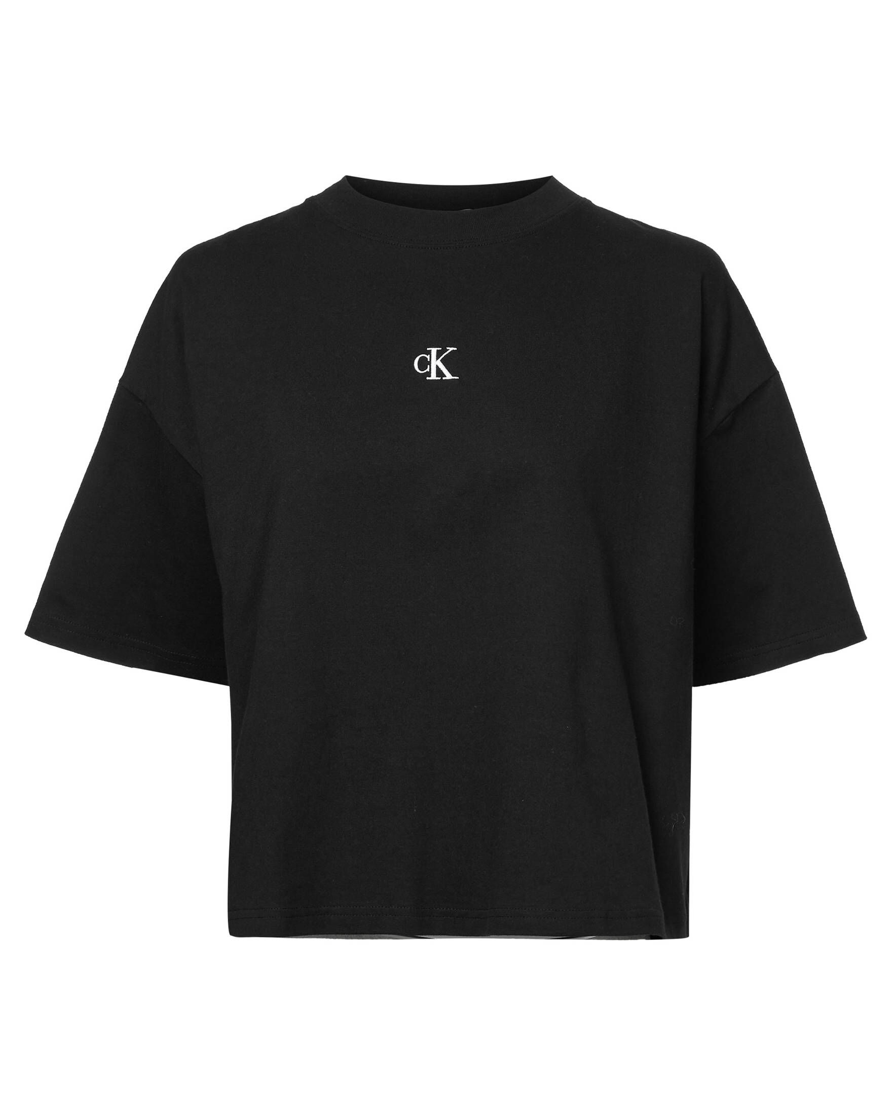CALVIN KLEIN JEANS| Damen T-Shirt TWO TONE MONOGRAM LOOSE TEE