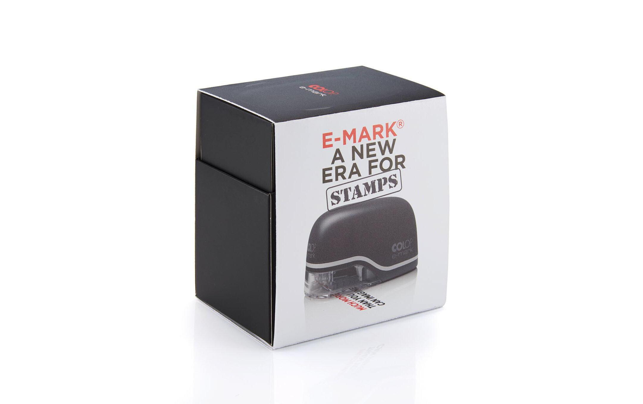 Beschriftungsgerät COLOP e-mark Schwarz<br>Colop e-mark – Eine neue Ära für Stempel