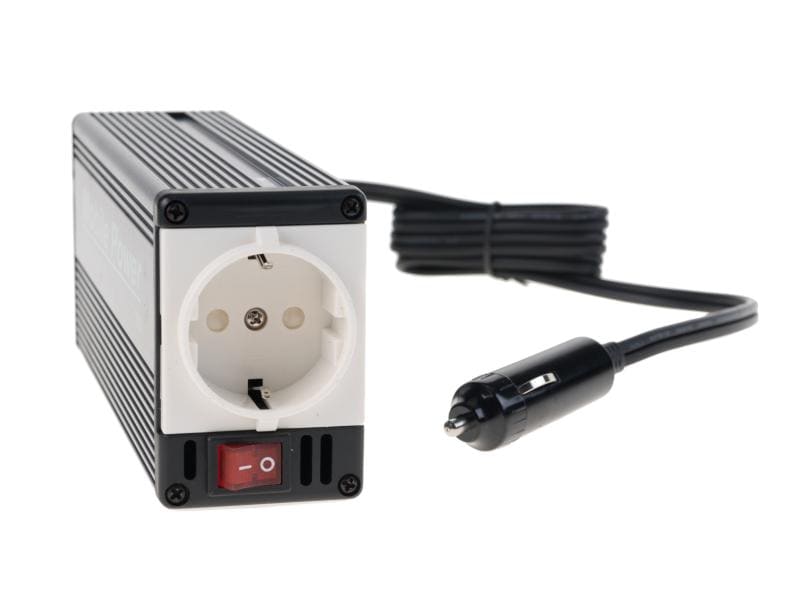 Mobile Power Spannungswandler KV-150 12 V, 150 W 150-Watt-Inverter (12 - 230 V) mit KFZ-Stecker