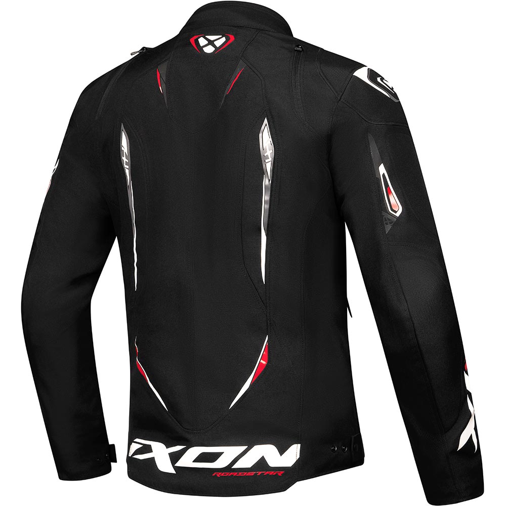 Ixon - Blouson Roadstar Noir / Blanc / Rouge
