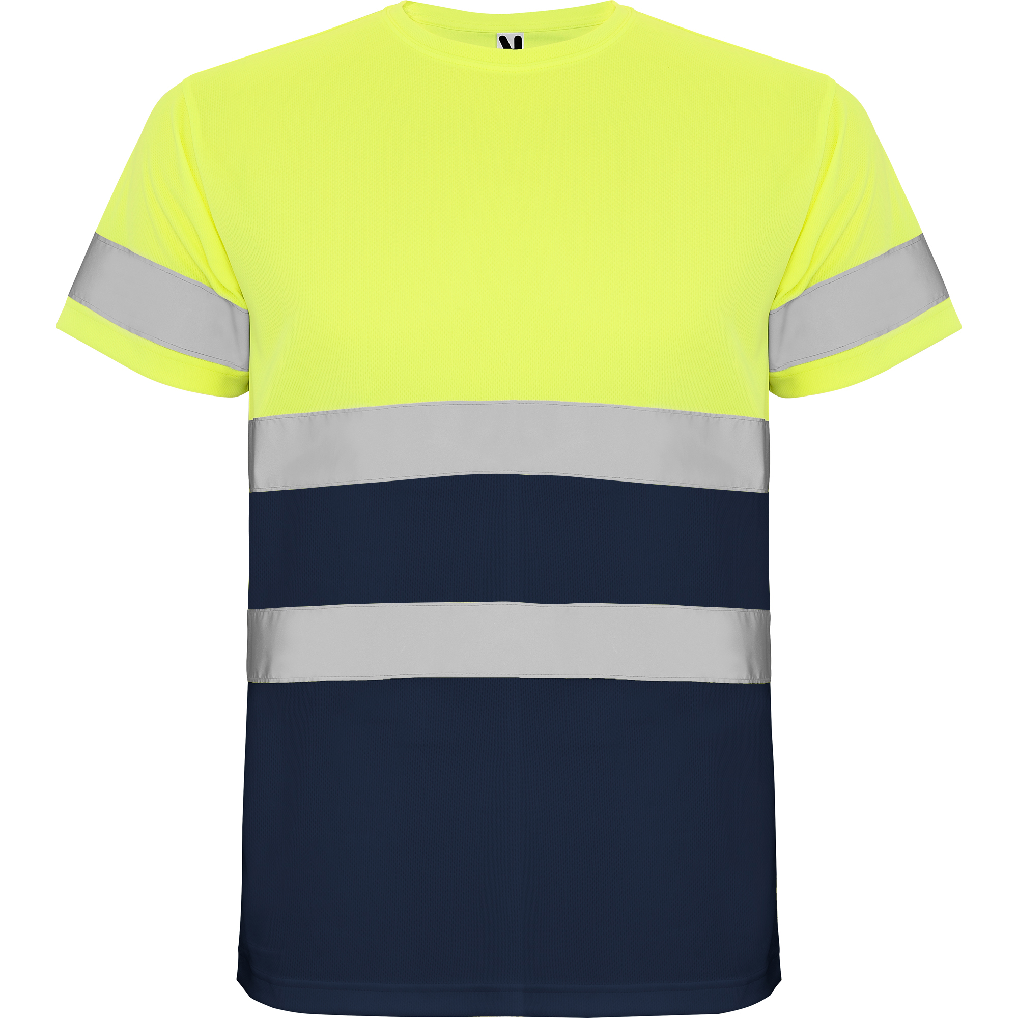 Roly HV9310 - DELTA T-shirt technique manches courtes haute visibilité