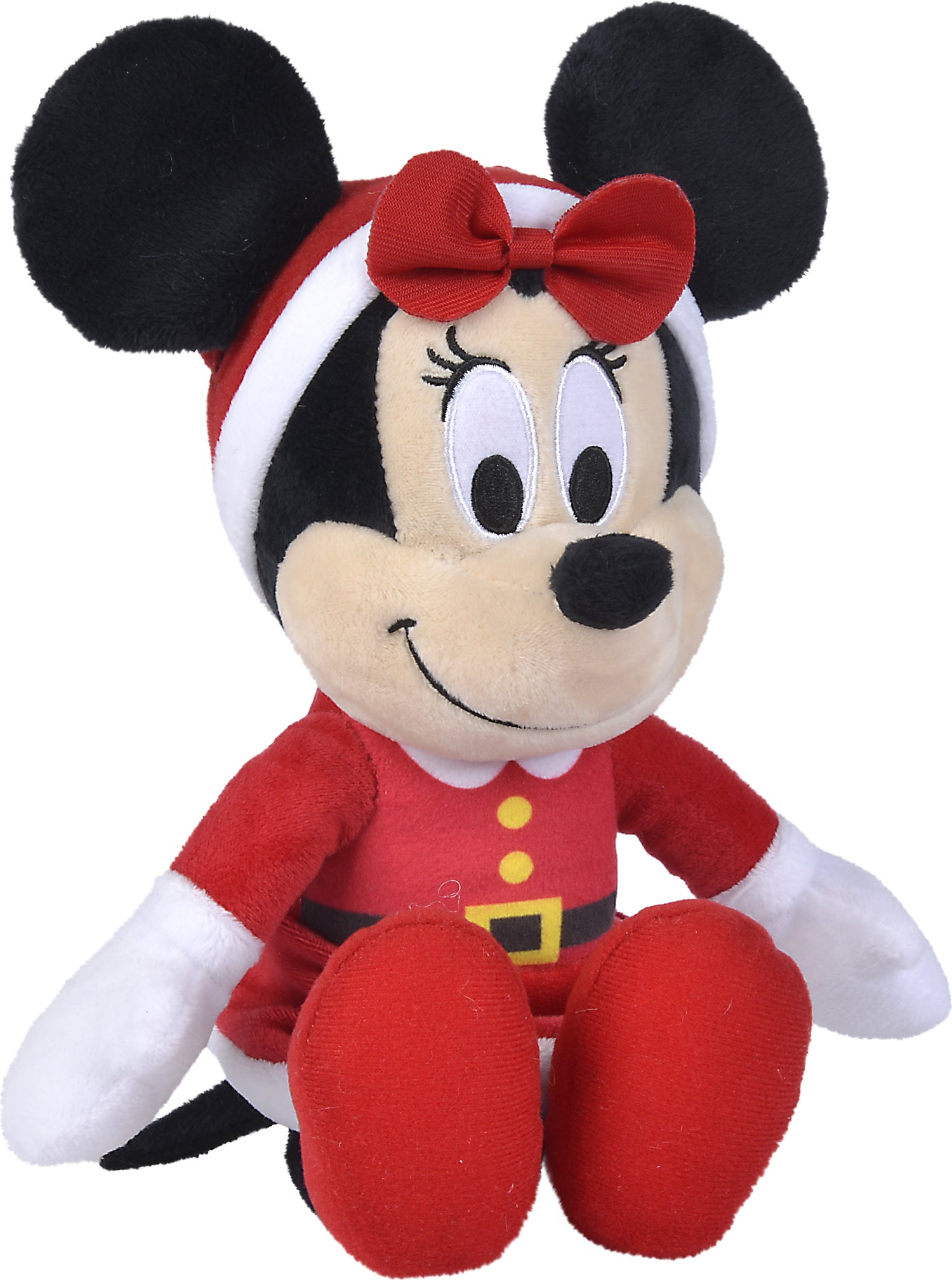Disney knuffel Minnie Kerstmis rood / wit7 x 8 x 25 cm