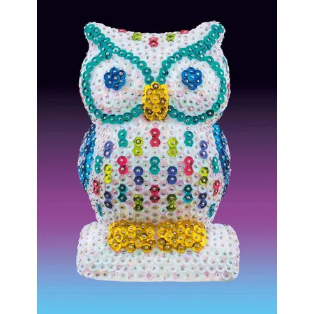 Mammut 3D Sequin Art Eule