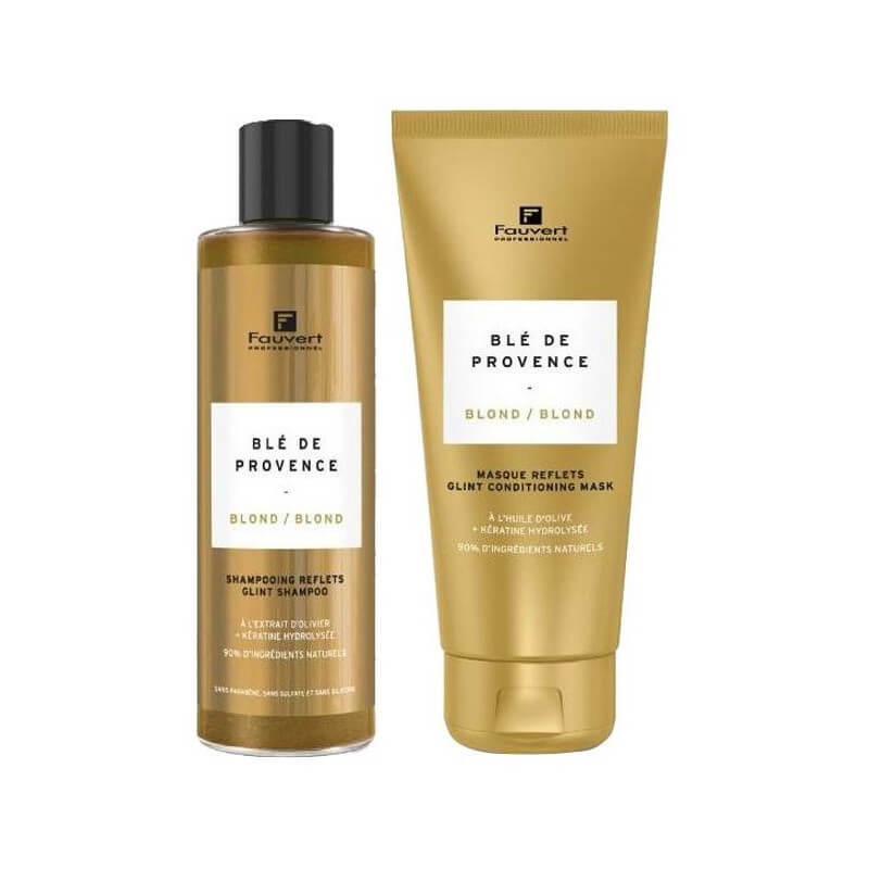 Duo soins repigmentants blond Blé de Provence Fauvert Professionnel