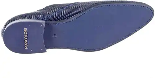 BLUE WIDOW MASCOLORI BLAUW - maat 49 veterschoen blauw - maat 49 Calandschoen