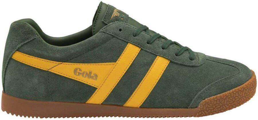 Gola Harrier Suede Heren Sneaker Evergreen-Zon