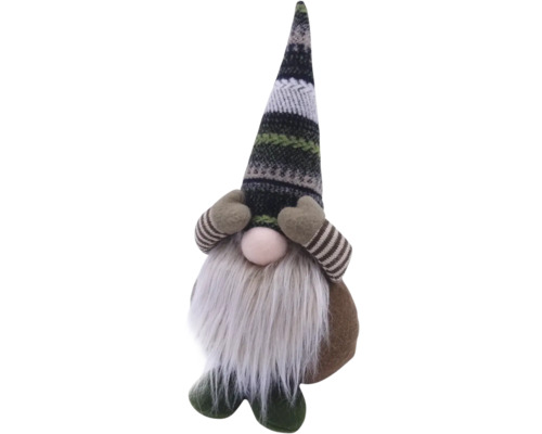 Kerstman Lafiora H 32cm blauw