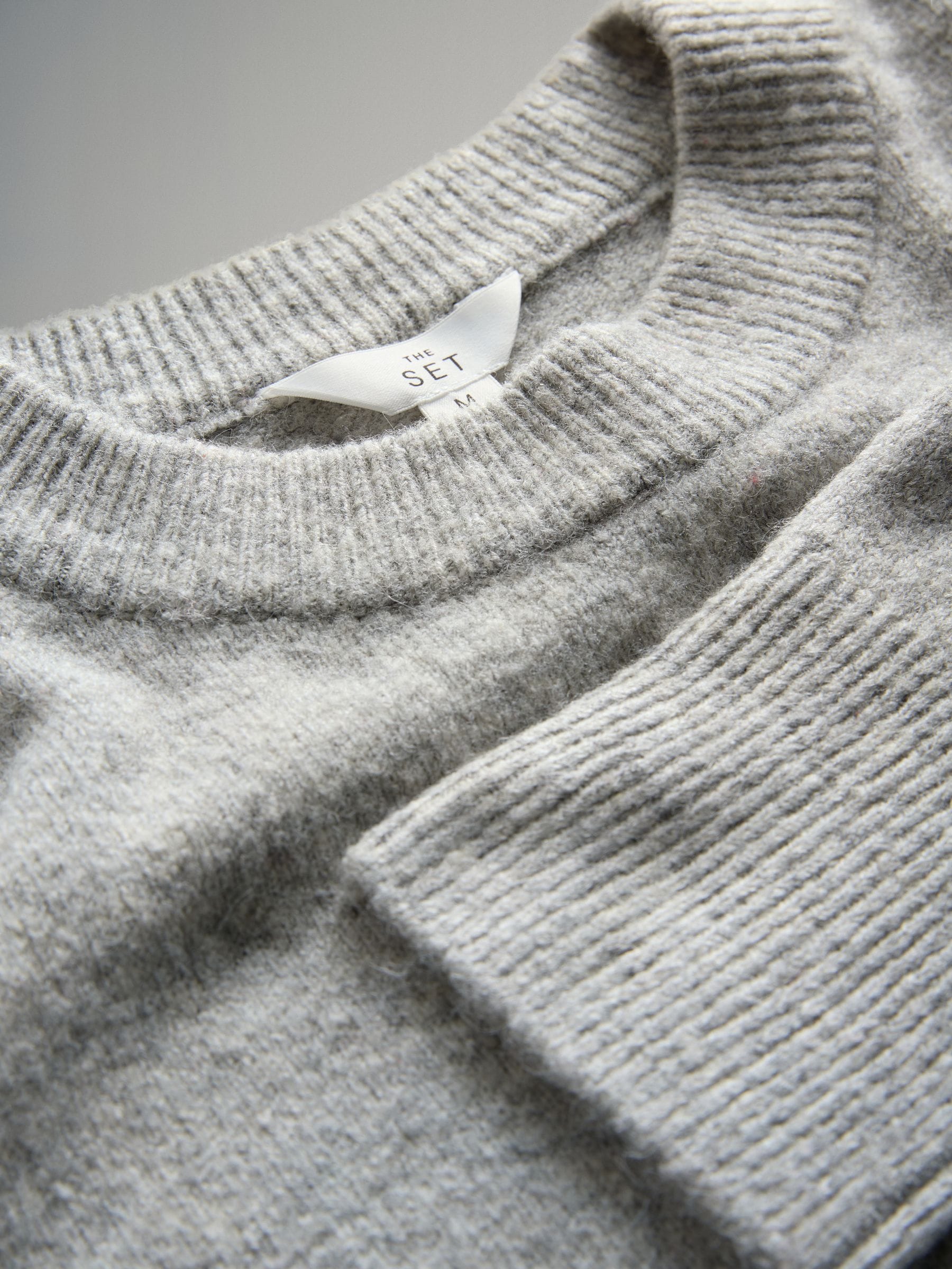 The Set Crew Neck Knitted Jumpers With Wool