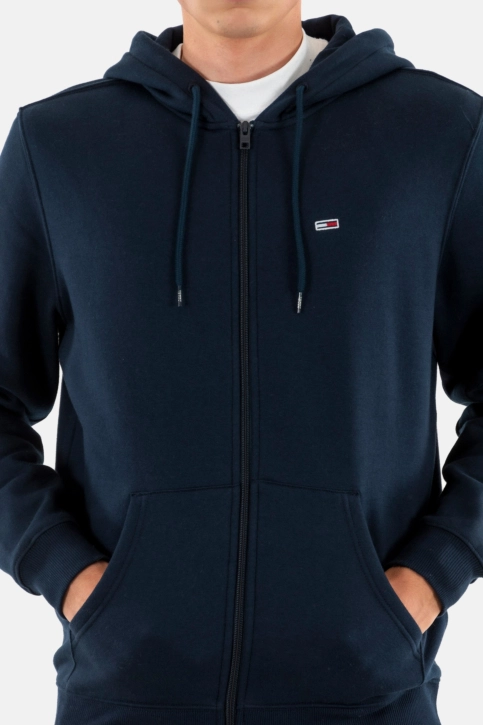 Sweat tommy jeans reg s flag c1g dark night navy