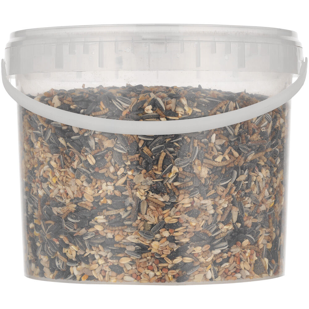 Welkoop - Strooivoer - Tuinvogelvoer - in Emmer - 3 Kilogram - Kalk, insecten