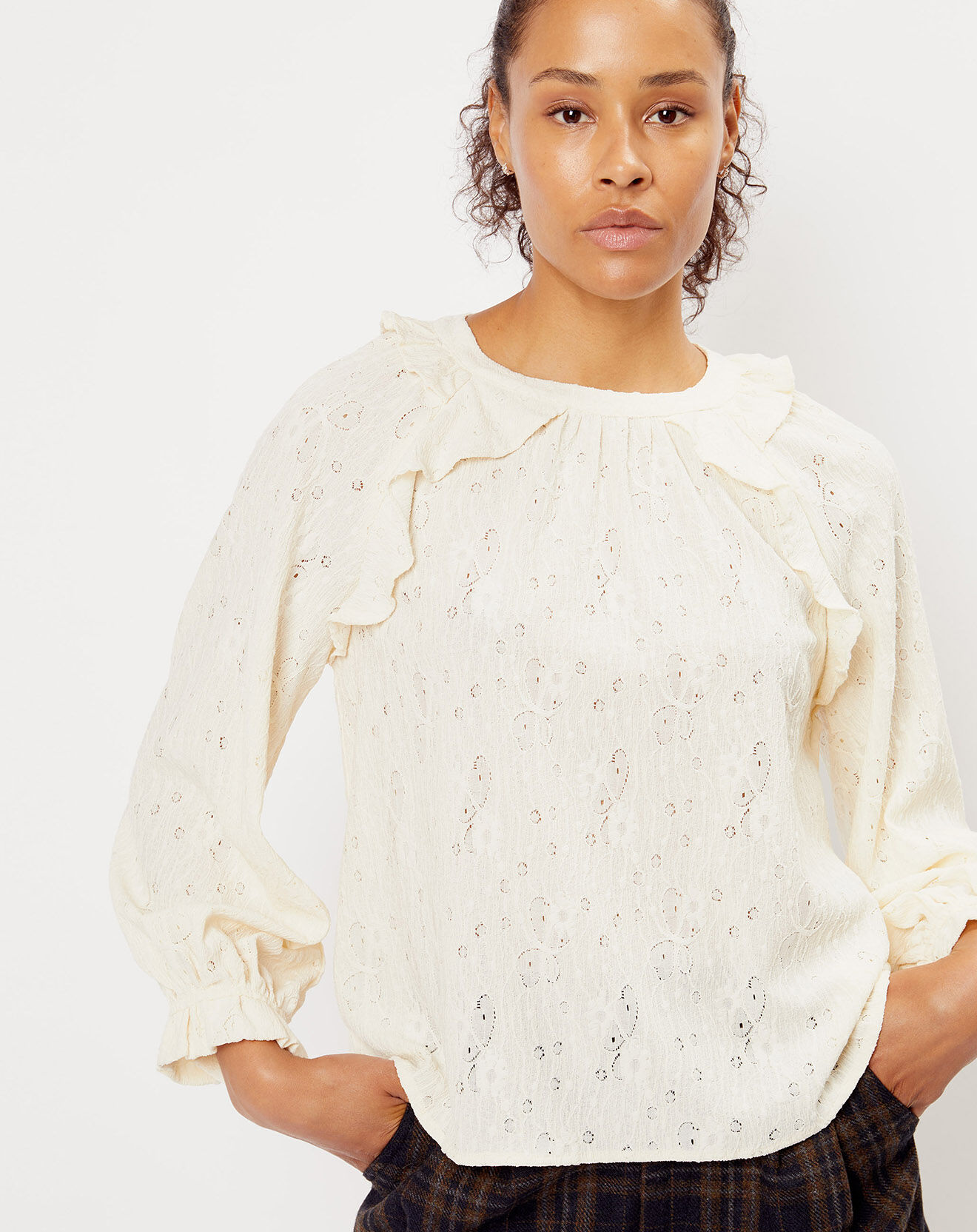 See u Soon Blouse Juliette beige