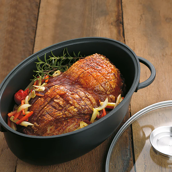 Cocotte à braiser en fonte d'aluminium Kerros 8 L Kela